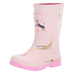 2022 Wholesale Children Rubber Shoes Kids Waterproof Custom Rain Boots