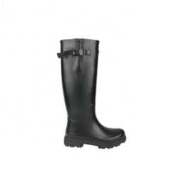 New Style Women's Horse Riding Rubber Boots Over Knee Riding Safety Rain Boots