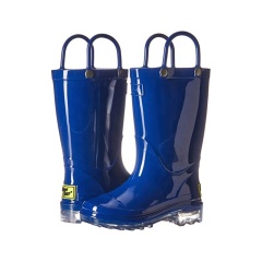 2023 Hot Selling Children Luminous Waterproof PVC Rain Boots for Kids