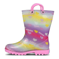 Cheap Kids Colorful Waterproof Shoes PVC Rain Boots for kids