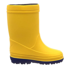 Classic kindergarten children simple PVC waterproof non slip solid color rain boots