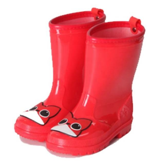 2023 Hotsale Kids Half PVC Wellington Rain Shoes Boots For Children