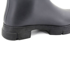 women's favorite thick sole boots waterproof mid high rain boots PVC shoes wellies for ladies