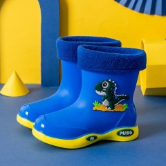2022 Hot Selling Kids Rubber Rain Water Shoes for Baby Waterproof Cute Rain Boots for Children