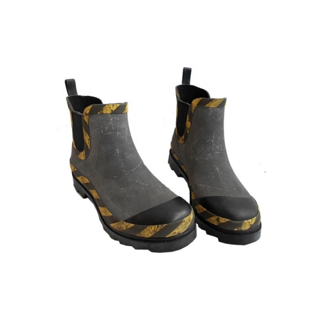 2022 New Autumn Flats Botas Ankle Bootie Women Waterproof Safety Rain Boots