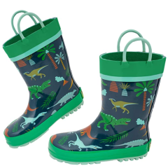 Children new cute kid waterproof pvc rain boots animal picture Comfortable Footwear
