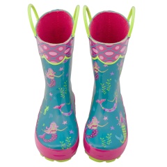 2022 High Quality On Sale Kids Rubber Boots In Rain Boots Baby Carton Gumboots With Handle