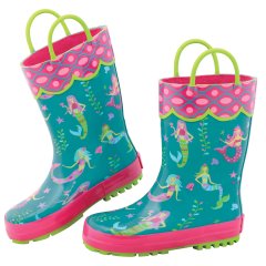 2022 High Quality On Sale Kids Rubber Boots In Rain Boots Baby Carton Gumboots With Handle