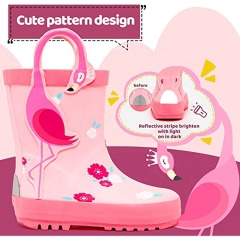 Wholesale Low Price Rubber Rain Boots for Kids Cute Cartoon Rain Boots