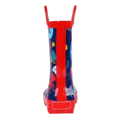 Rubber Wholesale Kids Long Tall Rain Boots With Custom Printing Gumboots