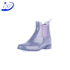 Logo Printed Dissimilarity Pvc Non-Slip For Women Factory Price Colorful Customized Womens Rain Boot
