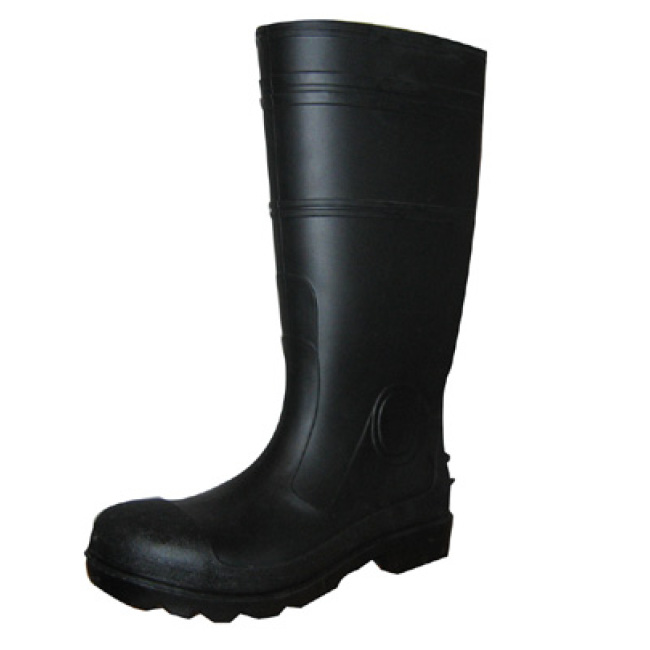 Durable Mens Rain boots PVC Gum Rain Custom Rain Boots with / without steel toe / steel plate