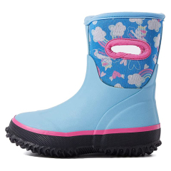 Neoprene Rubber Waterproof Boots for Kids Outdoor Rain Boots