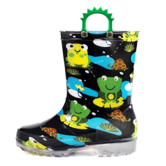 Kids Waterproof  PVC boots rainshoes boots footwear For Children