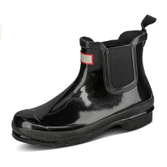 Wholesale high quality waterproof women fashion rubber rain boots for adults