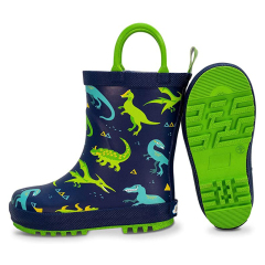Wholesale hot sale high quality children fashion rubber rain boots