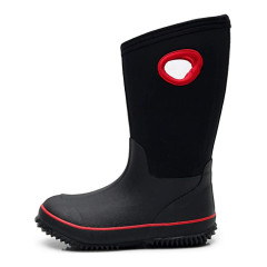 Fashion desgin custom pure Kids Rainboots waterproof neoprene rain boots toddler