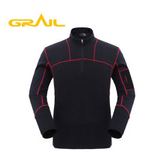 Made in China fashion handsome outside man knitted fleece jacket men