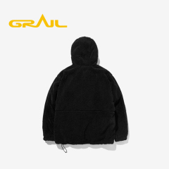 Manufacturer supplier eco friendly custom winter warm men fur plush jackets models