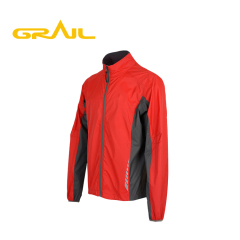 Custom logo design mens cycling windbreaker bicycle waterproof rain jacket clothing
