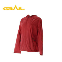 Factory direct sale outdoor women red bike windbreaker jackets