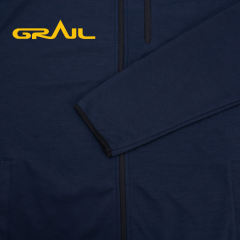 Hot selling long sleeve wholesale cheap plain custom hoodies windbreaker jacket for men