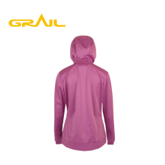 Waterproof custom women 100% polyester soft shell jacket