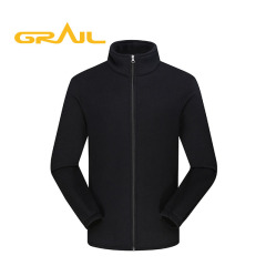 Made in China fashion outside knitted fleece jacket men windproof winter coats