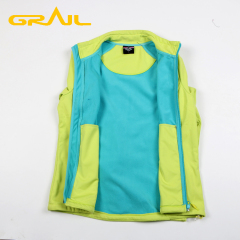 Long sleeve cycling clothing custom women outdoor waterproof softshell jacket
