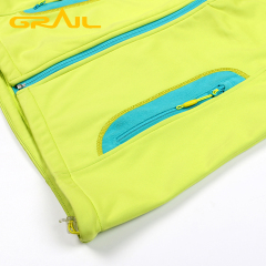 Long sleeve cycling clothing custom women outdoor waterproof softshell jacket