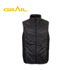 Fashion design mens vest hybrid jacket waistcoat
