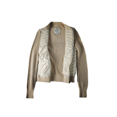 Women's Fashion Winter Hybrid Jacket - Warm Sweater Sleeve Waterproof Coat | Thermal Insulated Outdoor Wear
