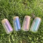 Wealthysub China warehouse sublimation 16oz iridescent glass can