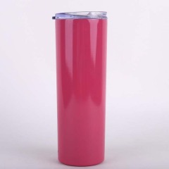 Wholesale 20oz 304stainless steel double wall vacuum 20oz straightly skinny blanks sublimation tumbler