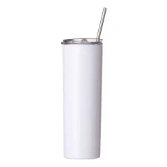 Wholesale 20oz 304stainless steel double wall vacuum 20oz straightly skinny blanks sublimation tumbler