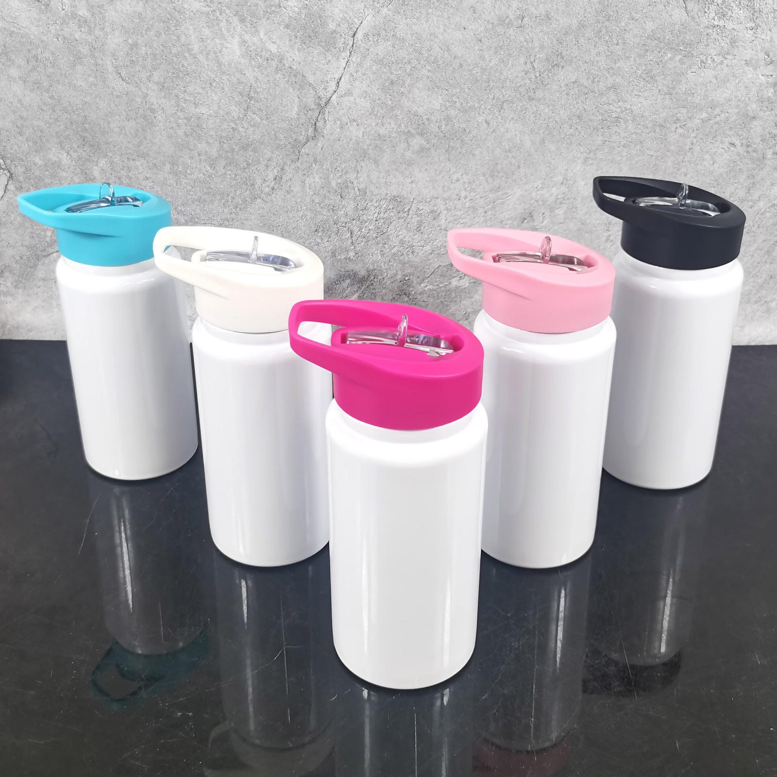 Wealthysub China armazém sublimação garrafa de água infantil de 12 onças