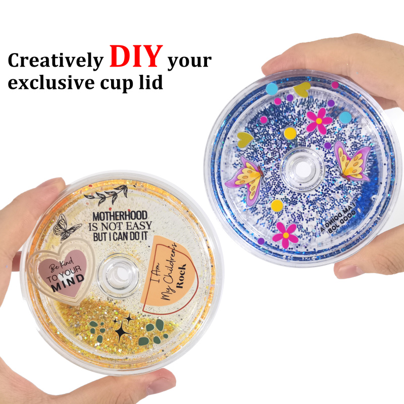 Стакан акриловый «снежный шар» Wealthysub China, 12 унций/16 унций/24 унции, с двойными стенками