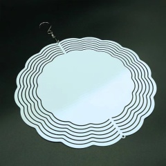 US Warehouse Sublimation 10inch Wind Spinner 