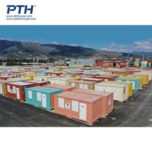 Converting a shipping container into a container house