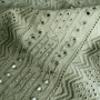 Natural white for  hot sale 100% cotton voile stripe embroidery fabric-B15853-1