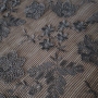 French Wedding NET/MESH GROUND 3D Flower Embroidery Guipure Lace Fabric 100% Polyester -B45323