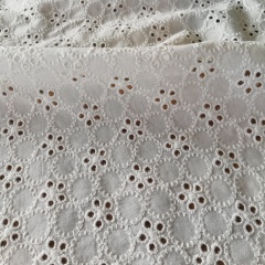 English-100%cotton woven sun-flower passion embroidery lace fabric