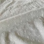 Natural white Best sale Japan Market 100%cotton voile floral samllwork embroidery lace fabric-B15814