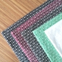Multicolour 100%cotton voile colorful small openwork embroidery lace fabric-B16046