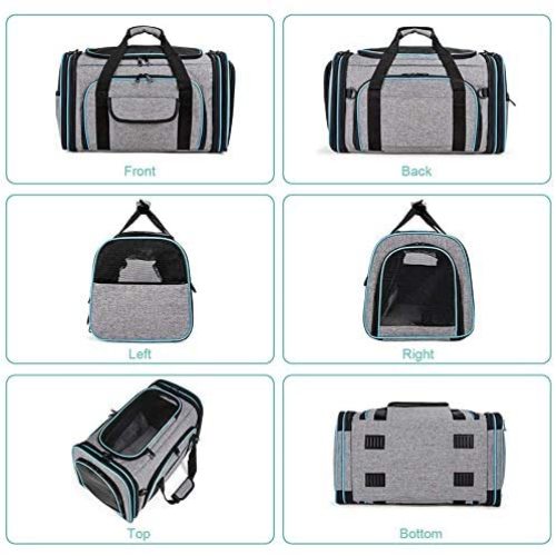 Wholesale Dog Travel Bag Portable Transparent Pet Carrier Bag Manufacturer