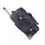22“ ”Polyester Duffel Trolley Rolling Bag Wheeled Traveling Luggage Bag