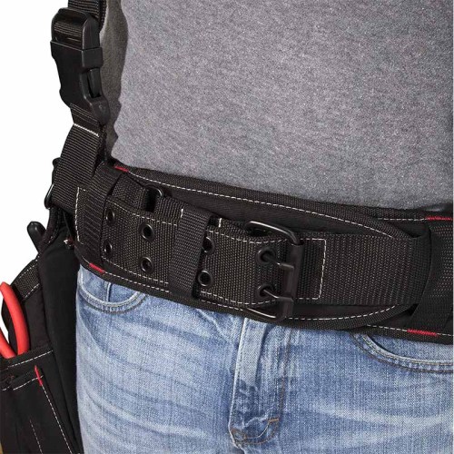 Leathered Waterproof Polyester Hardware Electrical Tool Belts with Suspenders