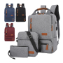 New Design 600D Polyester Multifunction Travel Business School Laptop Backpacks Bag