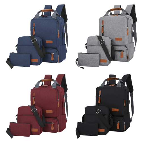 New Design 600D Polyester Multifunction Travel Business School Laptop Backpacks Bag