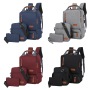 New Design 600D Polyester Multifunction Travel Business School Laptop Backpacks Bag